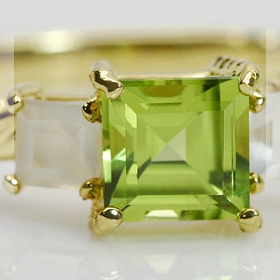 楽天市場】ペリドット 11.84ct ダイヤモンド 1ct オーバル 楕円