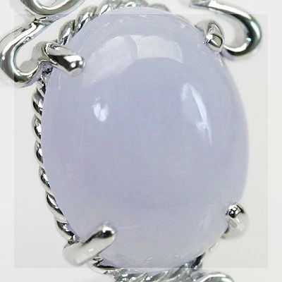 ラベンダーヒスイペンダントトップ「トレジア」（チェーン無し）PT900