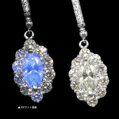 限定１本 K18WG 1.7ct ダイヤモンド 形状記憶ロールオメガネックレス