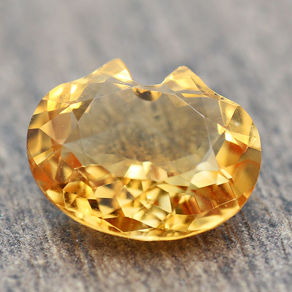 ☆シトリン 猫 14×12mm 6.44ct 限定1個※こちらのルースを使用しての