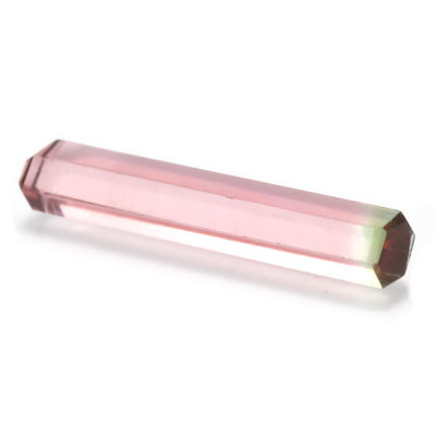 ☆バイカラートルマリン 六角柱 0.62ct 限定1個誕生石10月