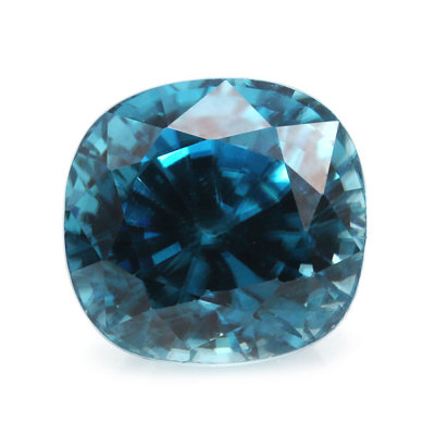 ☆ブルージルコン クッション 4.56ct 限定1個※こちらのルースを