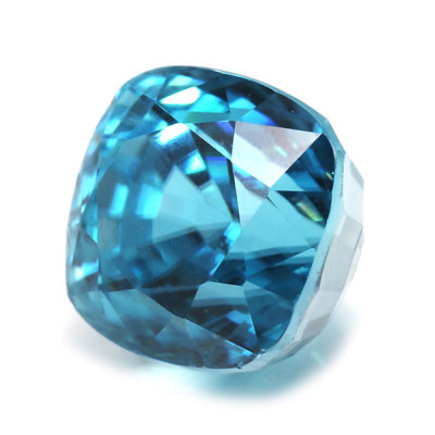 ☆ブルージルコン クッション 4.36ct 限定1個※こちらのルースを使用し 