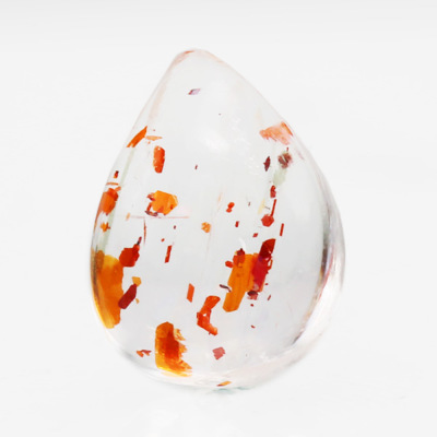 ☆サンストーン ペアシェイプ カボション 金魚 1.14ct 限定1個