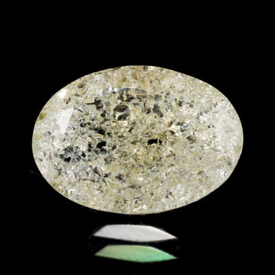 ☆爆裂水晶 エクスプロージョン オーバル 8.94ct1個限定※こちらの