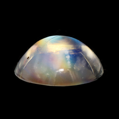 ☆8.9mm レインボームーンストーン ラウンド カボション 2.15ct 限定1