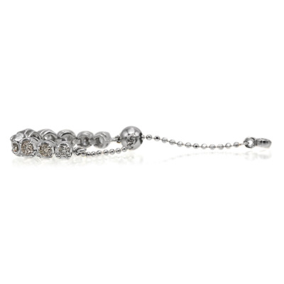 限定2本 PT900 0.5ct ダイヤモンド チェーンリング 21号から3号