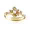 K18YG 0.68ct �}���`�J���[�_�C�������h �����O
