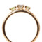 K18PG 0.24ct �}���`�J���[�_�C�������h �����O
