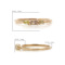K18PG 0.24ct �}���`�J���[�_�C�������h �����O