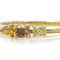 K18YG 0.26ct �}���`�J���[�_�C�������h �����O