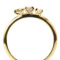 K18YG 0.26ct �}���`�J���[�_�C�������h �����O