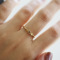 K18YG 0.26ct �}���`�J���[�_�C�������h �����O