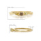 K18YG 0.26ct �}���`�J���[�_�C�������h �����O