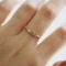 K18YG 0.34ct �}���`�J���[�_�C�������h �����O