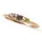 K18PG 0.38ct �}���`�J���[�_�C�������h �����O