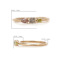 K18PG 0.38ct �}���`�J���[�_�C�������h �����O