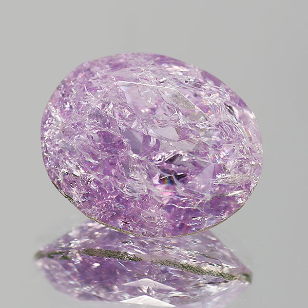☆爆裂アメシスト 4.3ct オーバル 限定1個 ※こちらのルースを