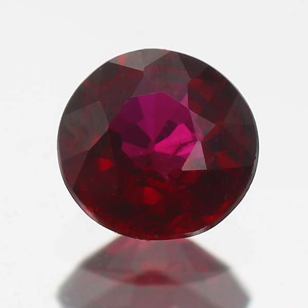☆鑑別書付 ピジョンブラットルビー ラウンド 0.25ct 限定1個 ※こちら