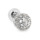 SV 0.12ct ���[�Y�J�b�g�_�C�������h �Ў��s�A�X