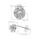 SV 0.12ct ���[�Y�J�b�g�_�C�������h �Ў��s�A�X