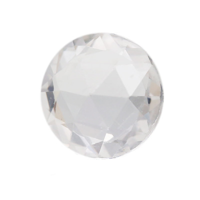 ☆ホワイトサファイア ローズカット ラウンド 0.83ct 限定1個 ※こちら