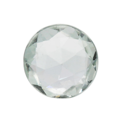 ☆ペールグリーンサファイア ローズカット ラウンド 0.86ct 限定1個