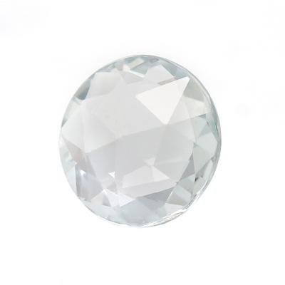 ☆ペールグリーンサファイア ローズカット ラウンド 0.86ct 限定1個