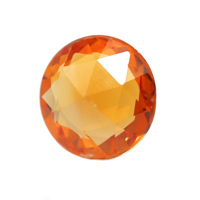 ☆レッドオレンジサファイア ローズカット ラウンド 0.82ct 限定1個