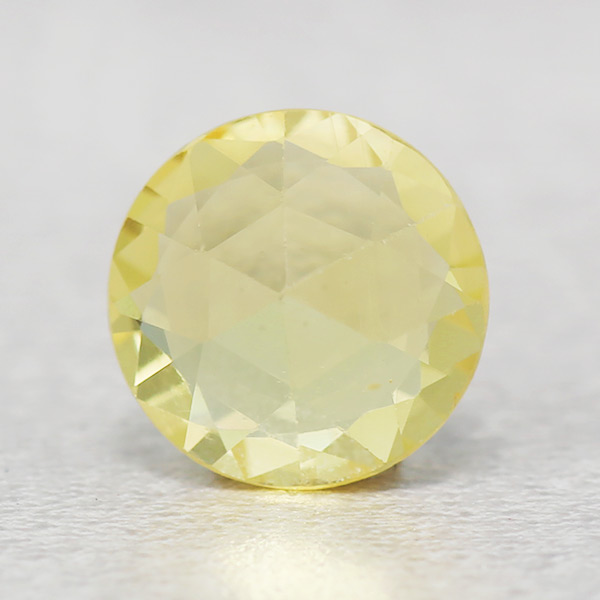 ☆イエローサファイア ローズカット ラウンド 0.77ct 限定1個 ※こちら