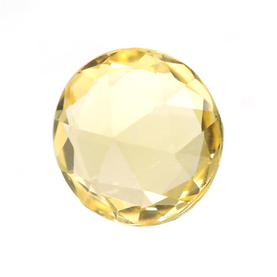 ☆イエローサファイア ローズカット ラウンド 0.85ct 限定1個 ※こちら