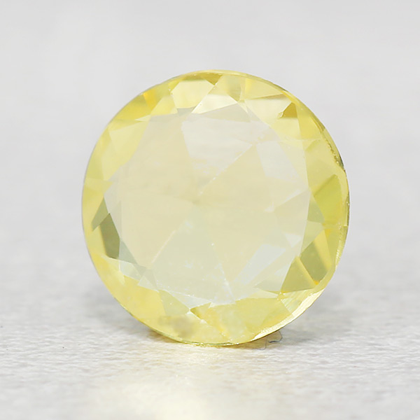 ☆イエローサファイア ローズカット ラウンド 0.83ct 限定1個 ※こちら