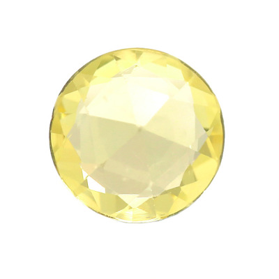 ☆イエローサファイア ローズカット ラウンド 0.83ct 限定1個 ※こちら