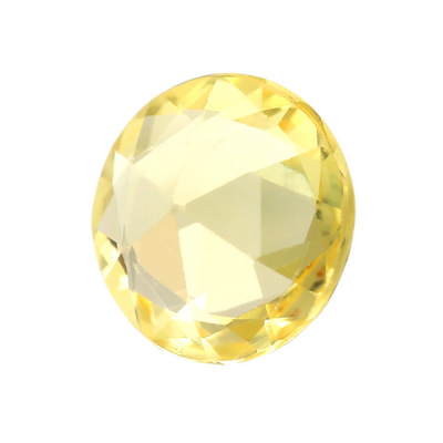 ☆イエローサファイア ローズカット ラウンド 0.83ct 限定1個 ※こちら