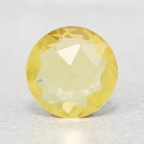 ☆イエローサファイア ローズカット ラウンド 0.88ct 限定1個 ※こちら