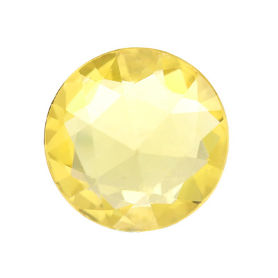 ☆イエローサファイア ローズカット ラウンド 0.88ct 限定1個 ※こちら