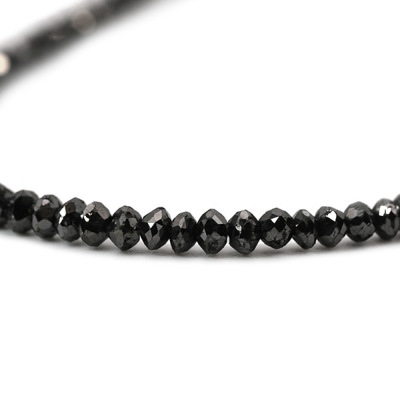 数量限定 K18WG 20ct ブラックダイヤモンド ネックレス 誕生石4