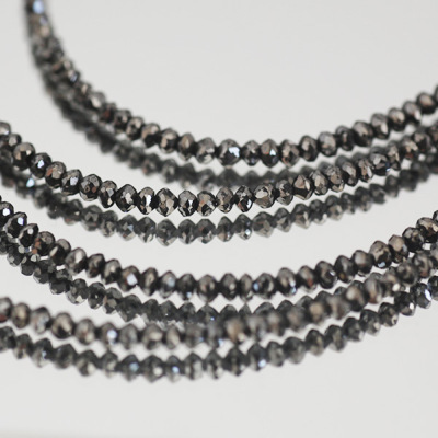 専用　K18ＷＧ ブラックダイヤネックレス　20ｃｔ 数量限定 K18WG 20ct ブラックダイヤモンド ネックレス 誕生石4