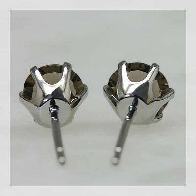 5mm スモーキークォーツ コンケーブカット ティファニー