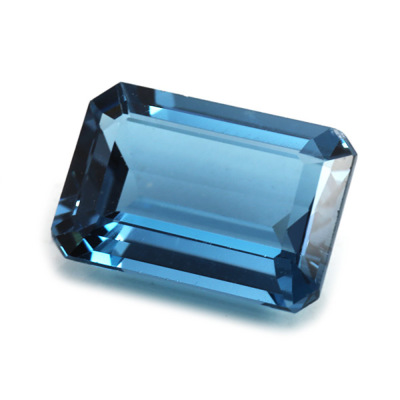 ☆ロンドンブルートパーズ オクタゴン 4.12ct 限定1個 ※こちらのルース