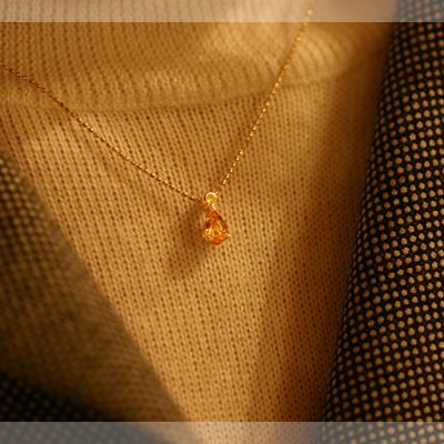 希少石 6×4mm インペリアルトパーズ ペアシェイプ ローズ