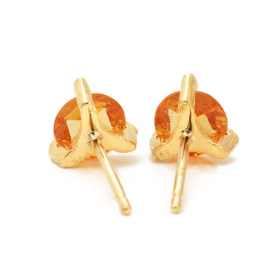 ✧ピアス✧　ローズカットのパイライトピアス 楽天市場】【再入荷】パイライト 一粒 ピアス（ローズカット 6