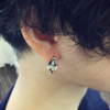 uzEKv_Ch sAX@HOUGA Diamond pierced earring @MYTHOS series
