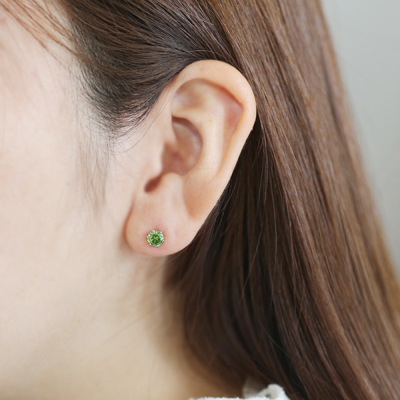 Demantoid Garnet Pt900デマントイドガーネット ダイヤモンド