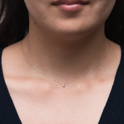 K18 ローズカット ダイヤ ネックレス 0.27ct 楽天市場】ローズカット・ダイヤモンド・ネックレス・18金・一粒