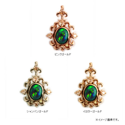 専用JE159★高級 ブラックオパール ダイヤモンド K14 ヘッド ソ付 専用JE159☆高級 ブラックオパール ダイヤモンド K14 ヘッド ソ