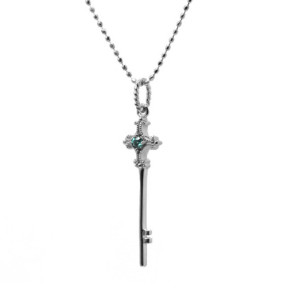 アレキサンドライト Prego プレーゴ 鍵ペンダントトップ チェーン無し