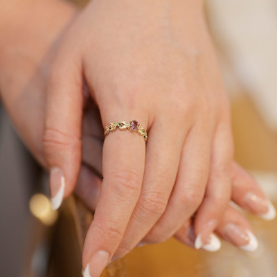 数量限定 シェリーカラーインペリアルトパーズ グリーンガーネット