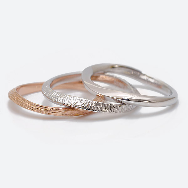 MYTHOS series MIZU Metal Ring 「水」メタル リング PT900 K18 K10対応