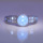 PT900 UV�u�� 1.32ct 0.6ct �_�C�������h�����O